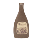 Fles met traditionele Jastrowski-infusie uit België voor ambachtelijke likeur of siroop.