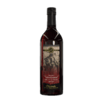 Gebottelde fantasie-vlám-liqueur Valentine’s Day kirsch en vanille, met een uniek ontwerp en pakkende label, perfect voor romantische gelegenheden en kerstcadeaus.