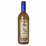 Gezellige fles met zelfgemaakt appelgelkruid, ideaal voor warme of koude drankjes en feestelijke gelegenheden. Perfect voor wie houdt van authentieke, ambachtelijke likeuren.