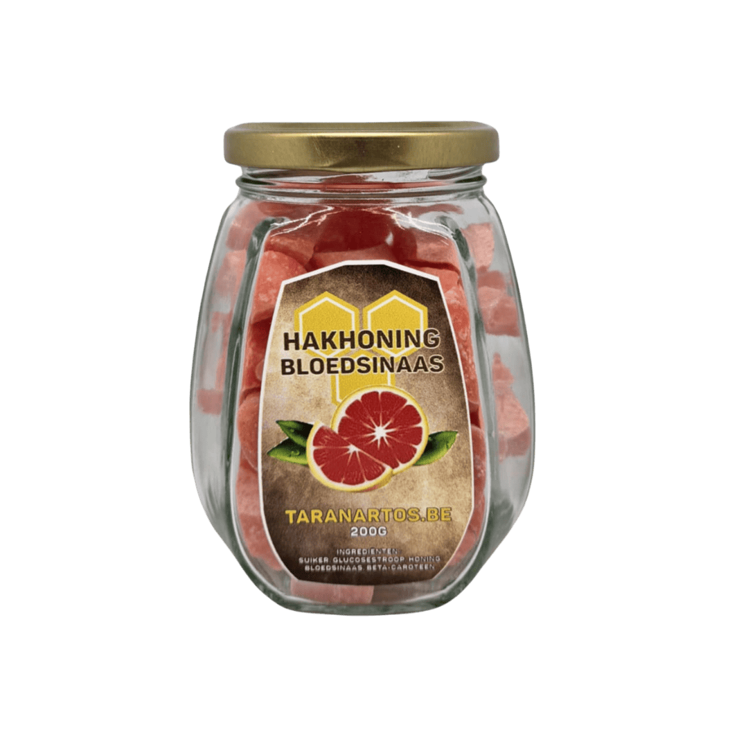 Hakhoning met bloedsinaas