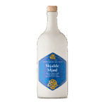 Zoete Scandinavische honingwijn met gember en MeadowSweet, perfect voor desserts en hapjes.