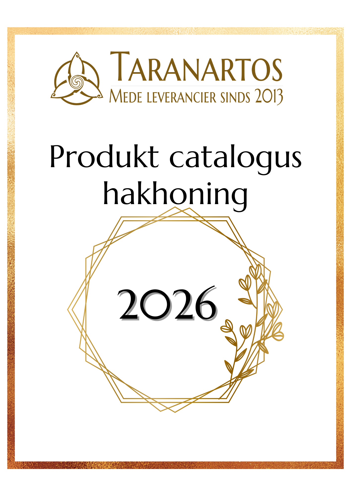 Taranartos Catalogus hakhoning 2026