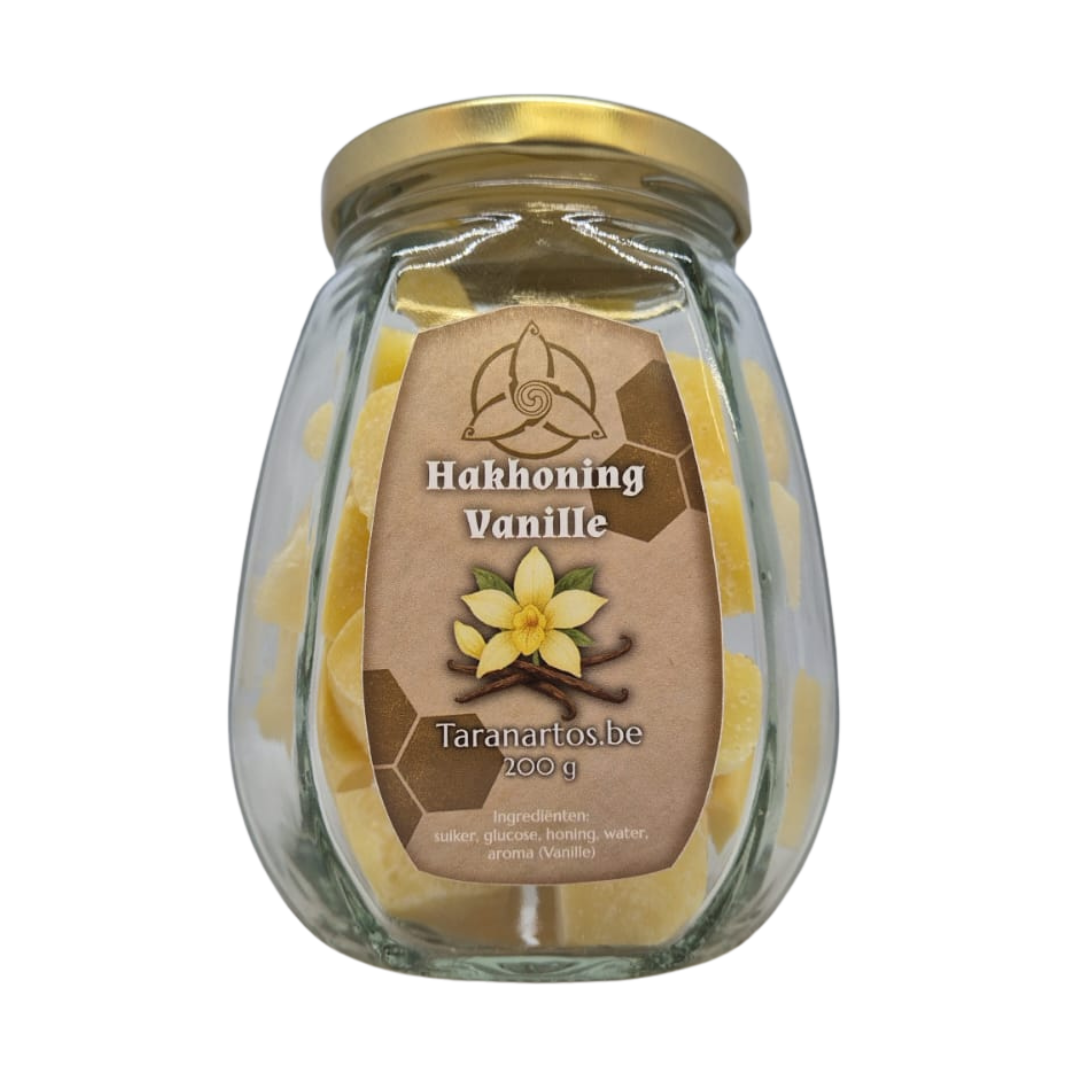 Hakhoning met vanille